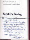 Zemke's Stalag autographed by Hubert Zemke to Clint Gruber