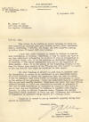 Missing in action letter - World War II