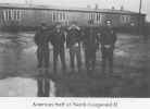 American staff at North II compound at Stalag Luft I POW camp