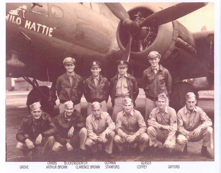 Bob Outman's Army Air Corps Combat Crew