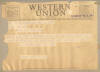 Western Union birth notification telegram