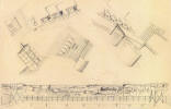 Sketch - Various views at Stalag Luft I