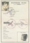 Forged German identity card
