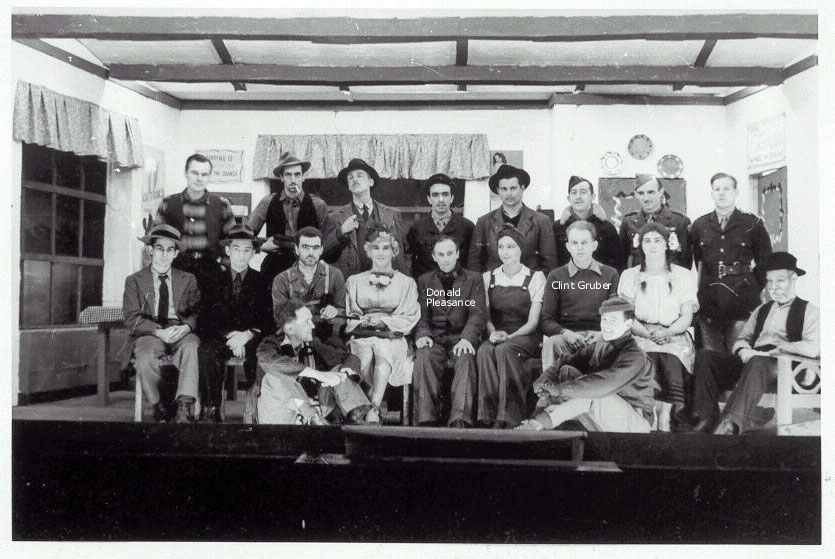 The cast of The Petrified Forest