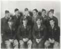 James Haffner with fellow crew members in World War II