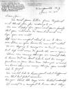 Roberts Letter Page 1 - touching letter by parents who lost their only child in WWII