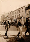 POWs visiting the town of Barth, Germany after liberation