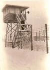 Stalag Luft I guard tower in winter