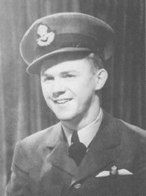 Flying Officer Ken Blyth of the RCAF