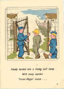 Roger Wilco comic book at Stalag Luft I