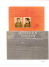 Paul Canin POW ID card, and western union telelgram