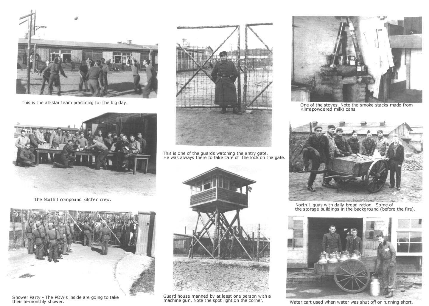 WWII German POW camp photos - Plate 3 - Stalag Luft I