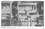 A typical room in a prisoner of war camp in Germany during WWII